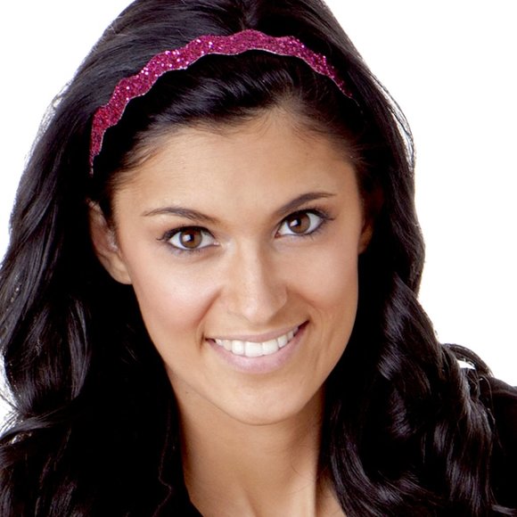 Hipsy 10-pack Bling Glitter Adjustable No Slip Wave Bold & Pastel Headbands main image 6